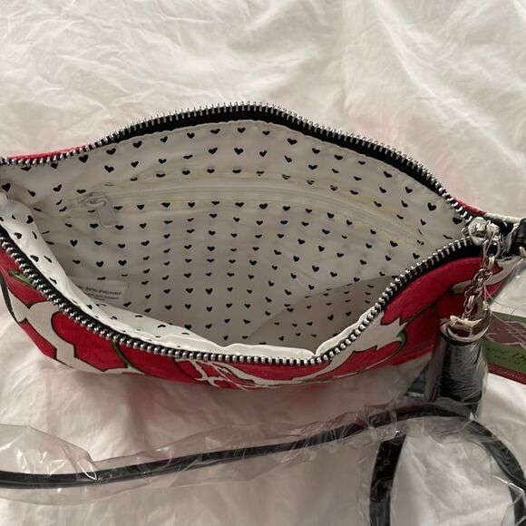 NWT Brighton Peace Love Dove Pouch Crossbody Handbag Tassel - Picture 5 of 5